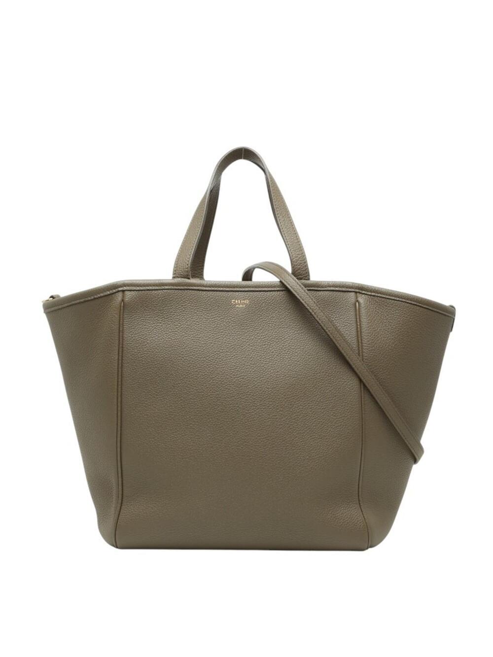 Celine Folded Cabas Leather Small #325122C93B